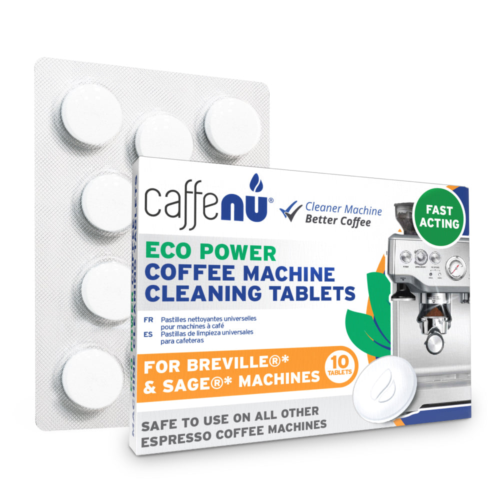 Caffenu Eco Power Coffee Cleaning Tablets for Breville Espresso