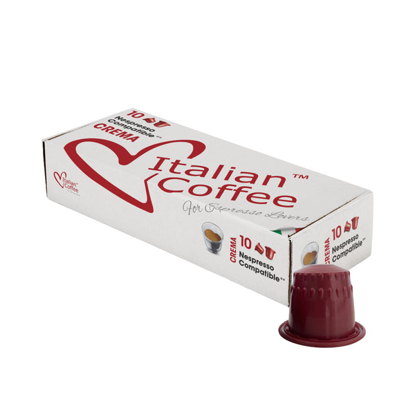 Italian Coffee Crema – Nespresso compatible coffee capsules