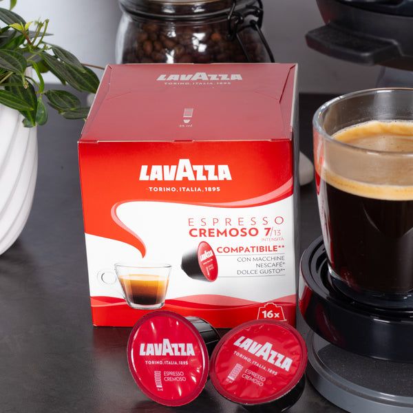 Lavazza Coffee Variety - 64 Nescafe Dolce Gusto compatible coffee capsules