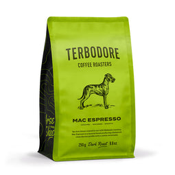 Terbodore Mac Espresso Coffee Beans - 250g thumbnail