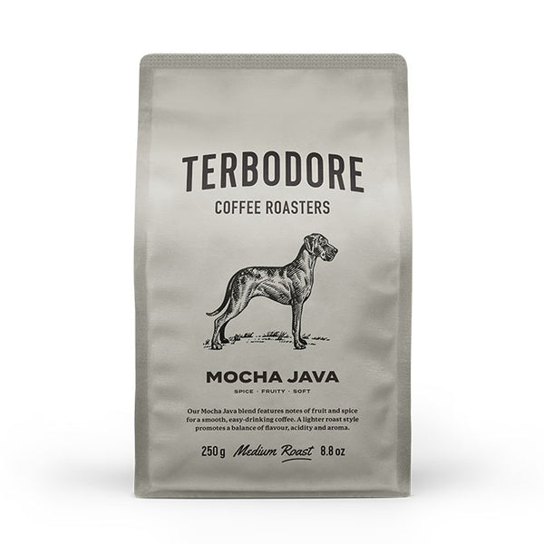 Terbodore Mocha Java Coffee Beans - 250g
