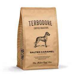 Terbodore Salted Caramel Coffee Beans - 250g thumbnail