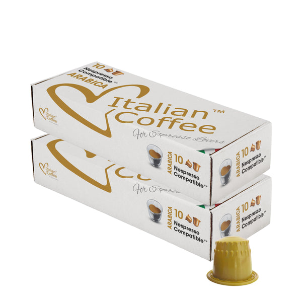Italian Coffee Arabica – Nespresso compatible coffee capsules