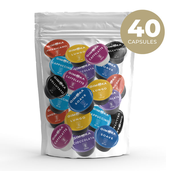 Lucky Draw Deal – 40 Nescafe Dolce Gusto compatible coffee capsules
