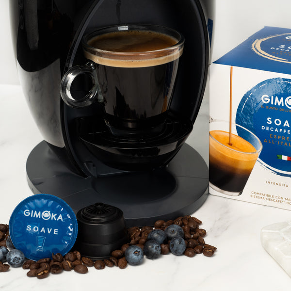 Gimoka Soave Decaffe - 16 Nescafe Dolce Gusto compatible coffee capsules