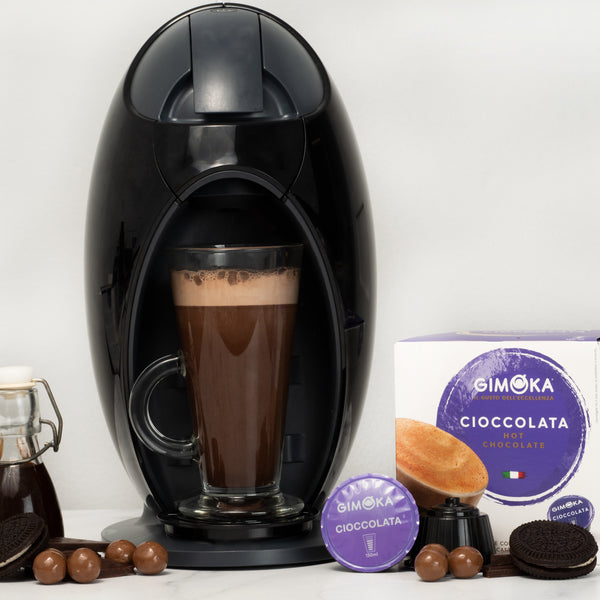Gimoka Hot Chocolate - 16 Nescafe Dolce Gusto compatible coffee capsules