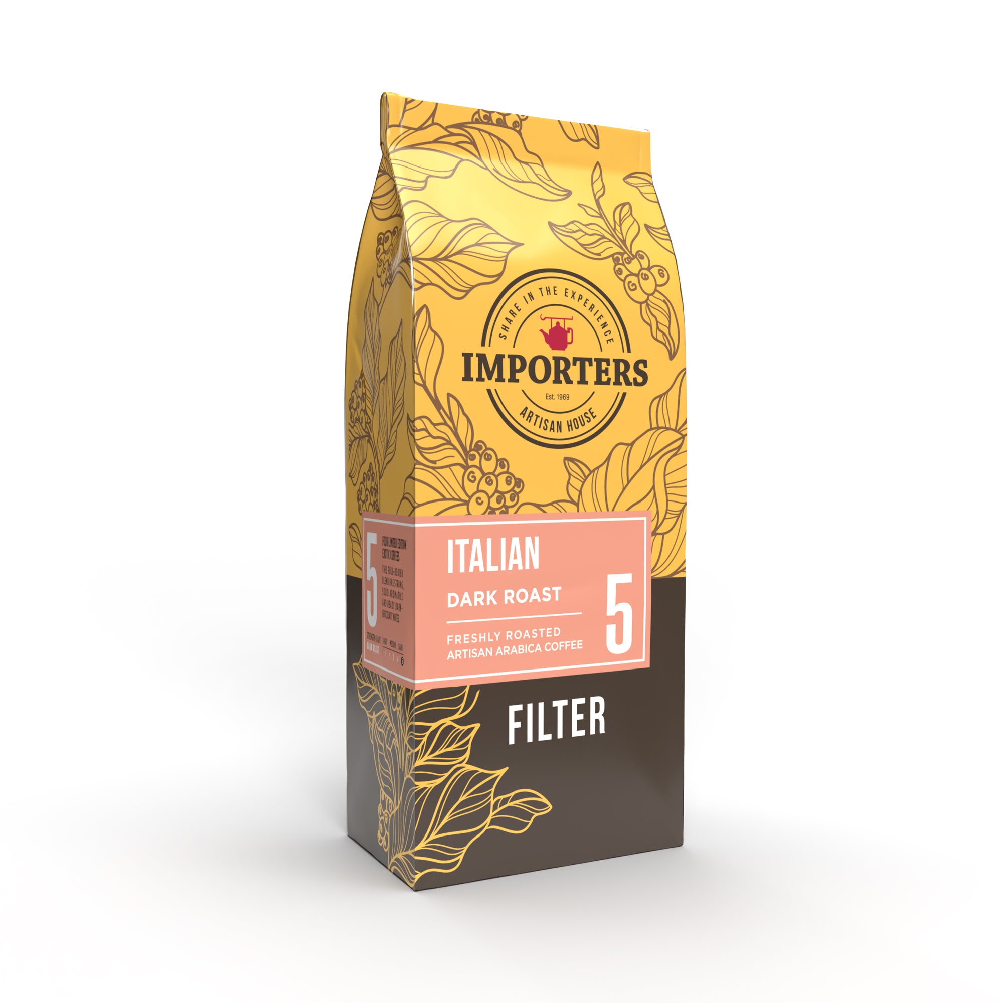 Importers Italian Filter Coffee 250g Coffee Capsules Direct