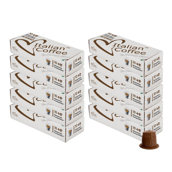 Italian Coffee Intenso – Nespresso compatible coffee capsules