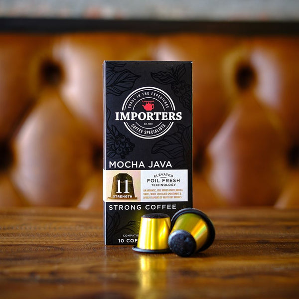 Importers Mocha Java - Nespresso compatible coffee capsules