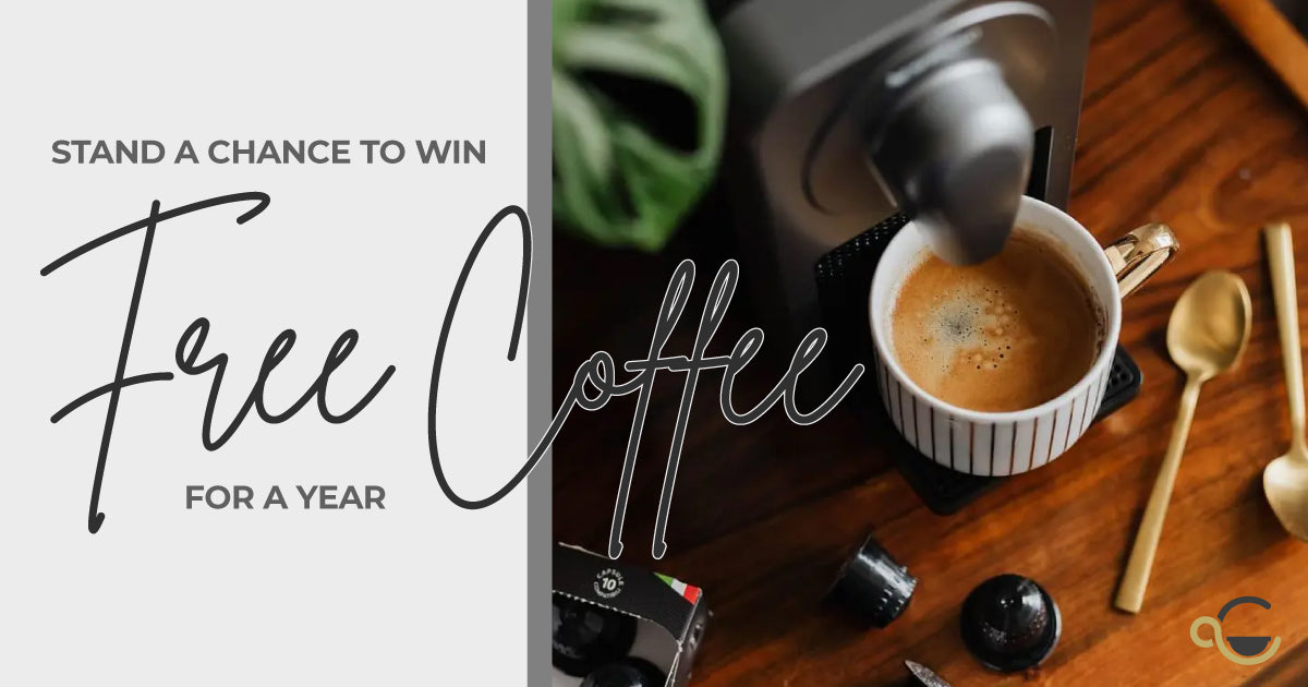 Win 1 Year of Free Coffee! Thumbnail