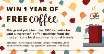 Win 1 Year of Free Coffee