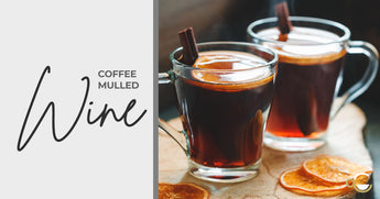 Get cozy in the winter with this warm coffee mulled wine recipe!