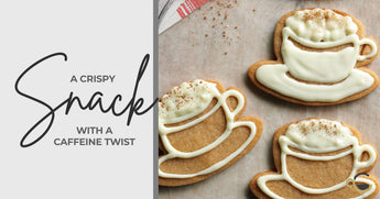 Wouldn’t these delicious white chocolate-cappuccino cookies pair well with your steamy fresh coffee after dinner?