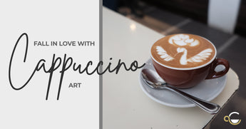 Fall in love with cappuccino art