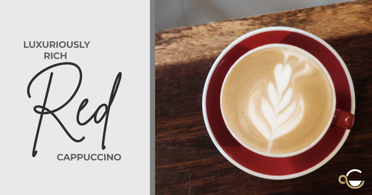 Red Cappuccino Recipe Thumbnail