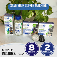 Caffenu Coffee Machine Cleaning Kit - Lavazza Blue compatible