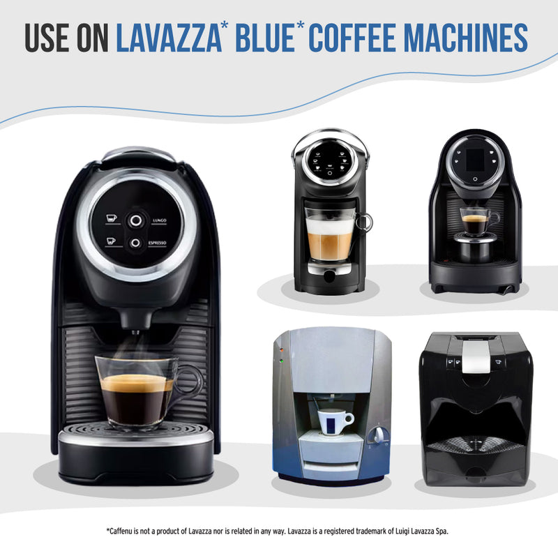 Caffenu Coffee Machine Cleaning Kit - Lavazza Blue compatible