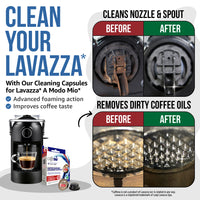 Caffenu Coffee Machine Cleaning Capsules - Lavazza A Modo Mio compatible