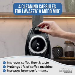 Caffenu Coffee Machine Cleaning Capsules - Lavazza A Modo Mio compatible