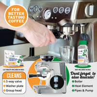 Caffenu Eco Power Coffee Cleaning Tablets for Breville Espresso machines