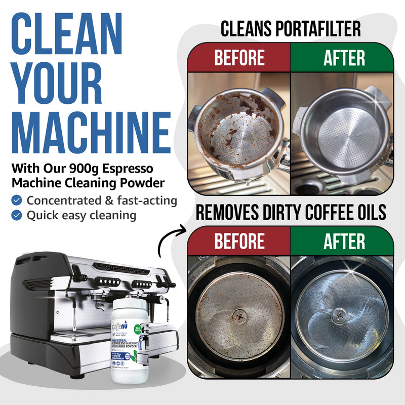 Caffenu Espresso Coffee Machine Cleaning Powder