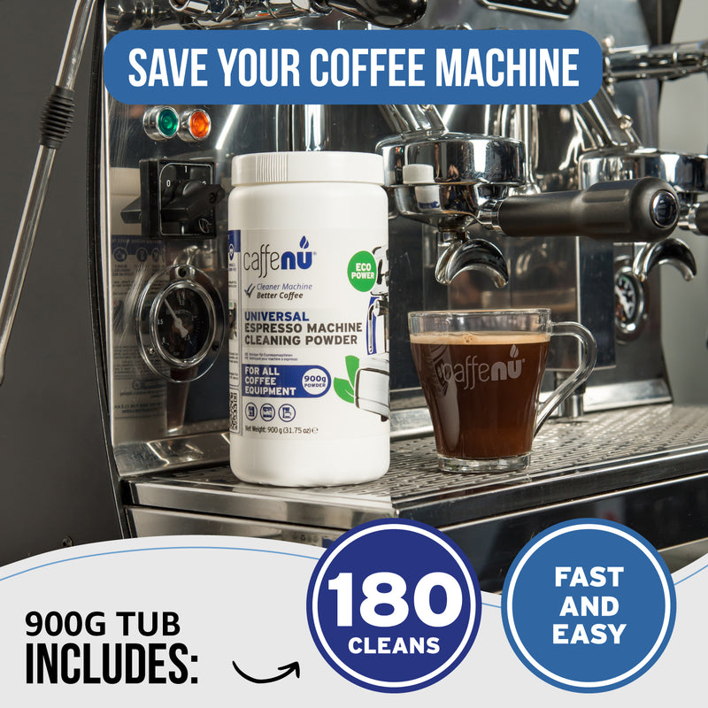 Caffenu Espresso Coffee Machine Cleaning Powder