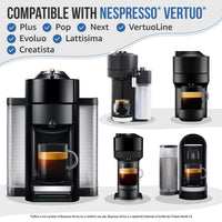 Caffenu Eco Descaler for Nespresso Vertuo - Value pack (4 Uses)