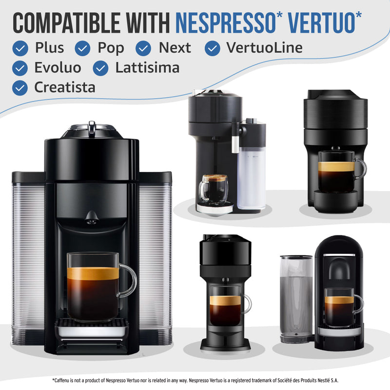 Caffenu Eco Descaler for Nespresso Vertuo - Value pack (4 Uses)
