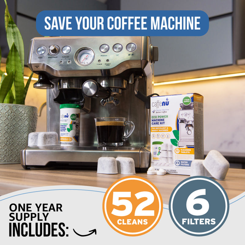 Caffenu 1 Year Eco Care Kit for Breville Espresso Machines