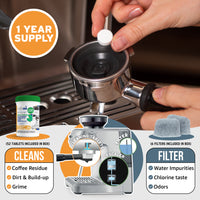 Caffenu 1 Year Eco Care Kit for Breville Espresso Machines