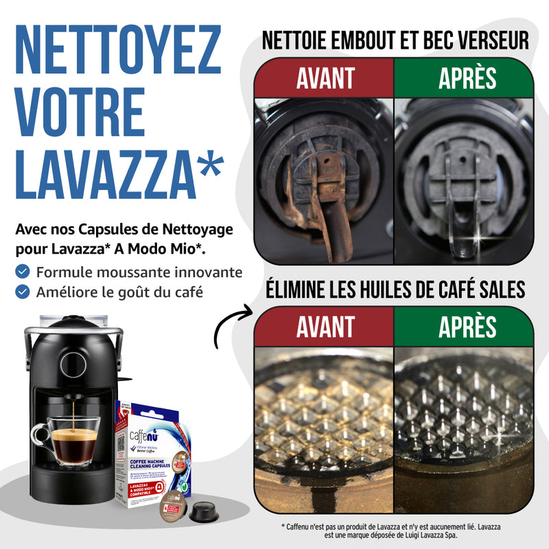 Caffenu Coffee Machine Cleaning Kit - Lavazza A Modo Mio compatible