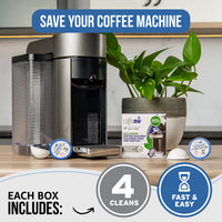 Caffenu Coffee Machine Cleaning Pods - Nespresso Vertuo compatible