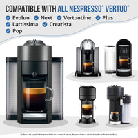 Caffenu Coffee Machine Cleaning Pods - Nespresso Vertuo compatible