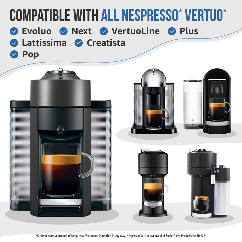 Caffenu Coffee Machine Cleaning Pods - Nespresso Vertuo compatible