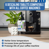 Caffenu Universal Descaling Tablets for Coffee Machines