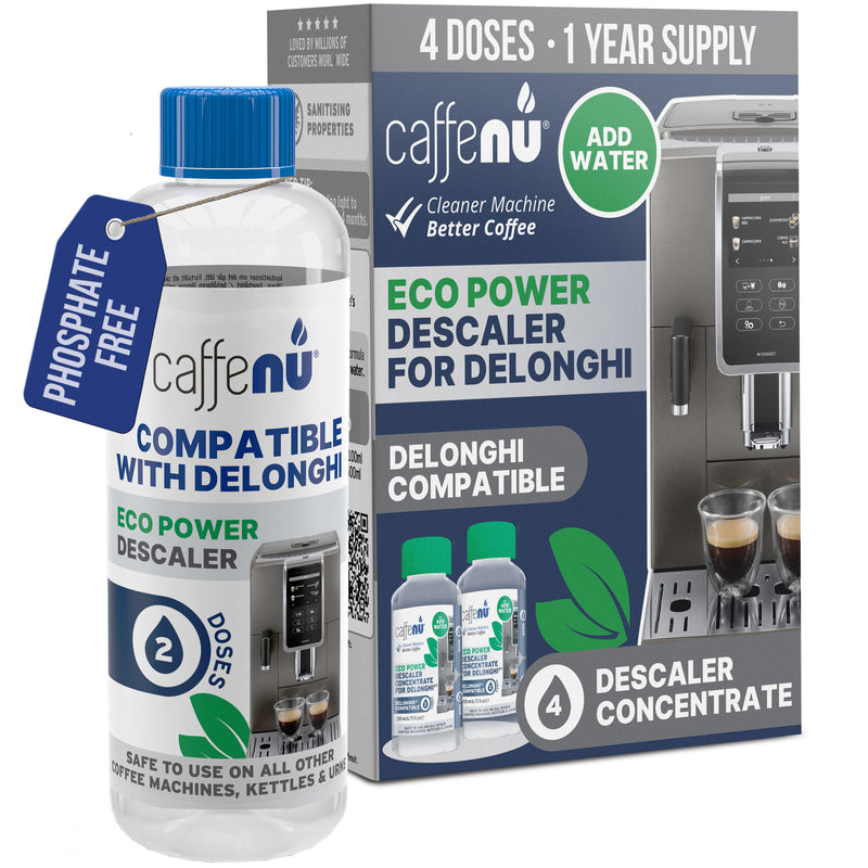 Caffenu Eco Descaler for Delonghi - Value pack (4 Uses)