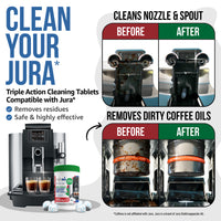 Caffenu 3 Phase Cleaning tablets for Jura