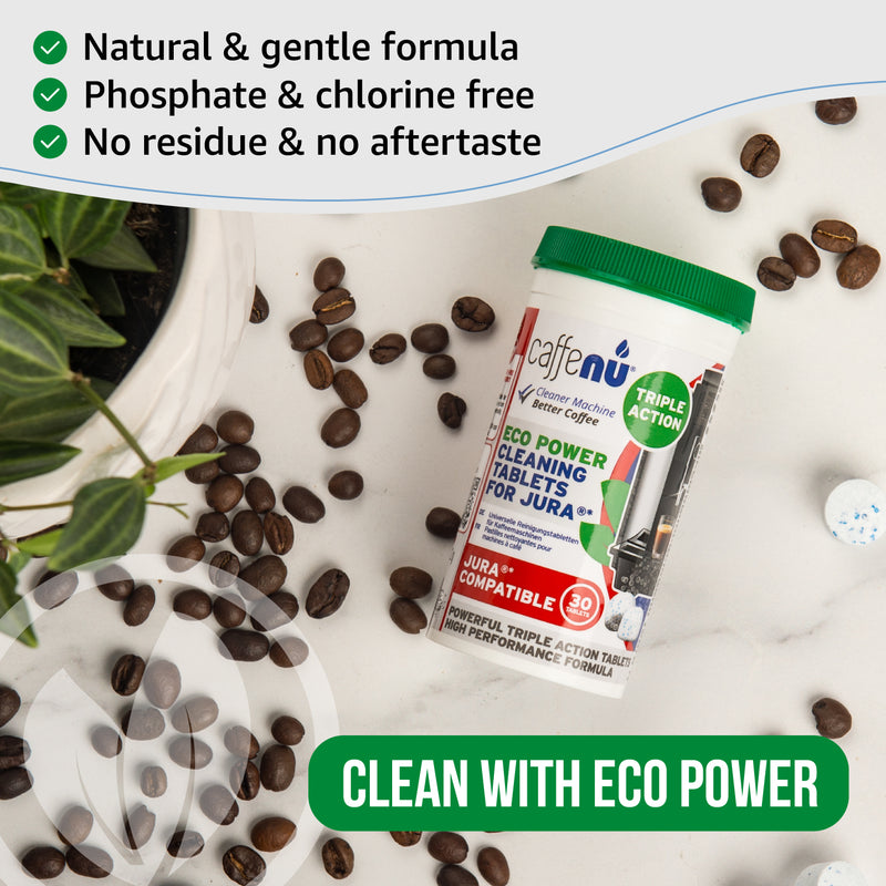 Caffenu 3 Phase Cleaning tablets for Jura