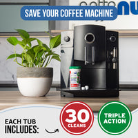 Caffenu 3 Phase Cleaning tablets for Jura