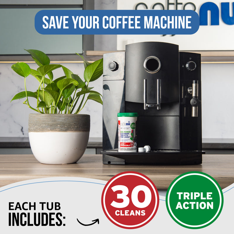 Caffenu 3 Phase Cleaning tablets for Jura