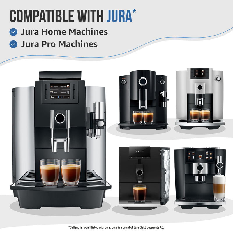 Caffenu 3 Phase Cleaning tablets for Jura