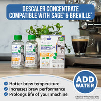 Caffenu Eco Descaler for Breville and Sage - Value pack (4 Uses)