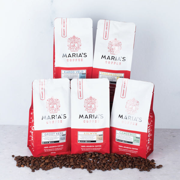 Maria's Full Coffee Beans Bundle - 1,25kg