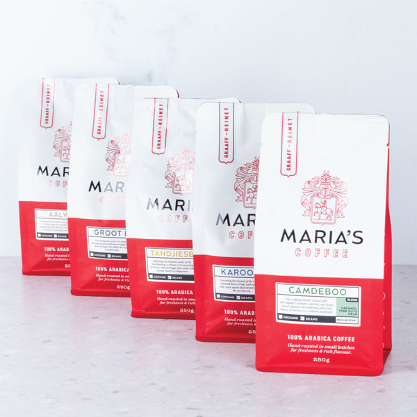 Maria's Full Coffee Beans Bundle - 1,25kg