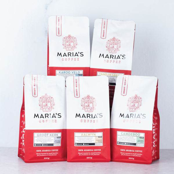 Maria's Full Coffee Beans Bundle - 1,25kg