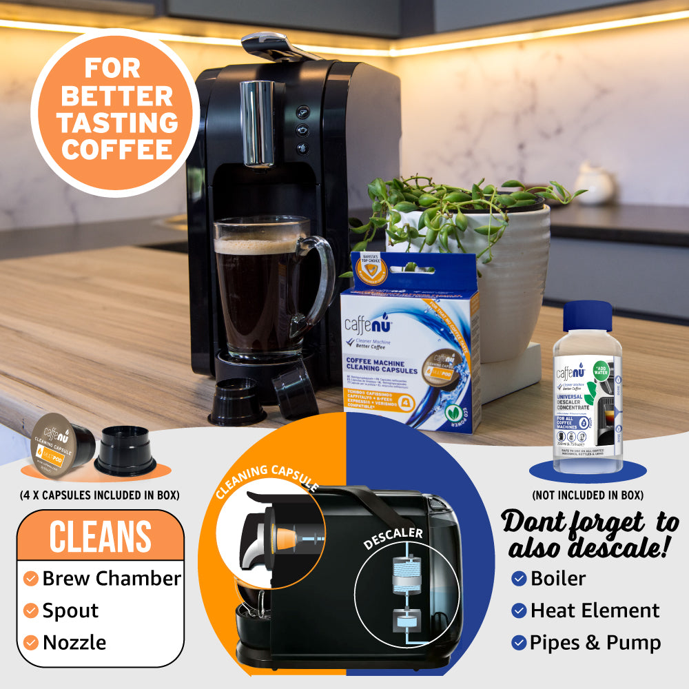 K Fee Verismo Cleaning Clean Verismo Descaling Verismo Machine