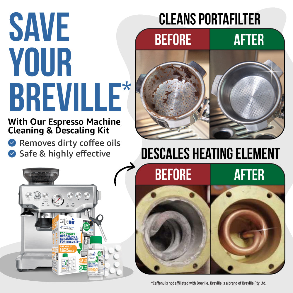 Breville Cleaning How To Use Breville Descaler Breville Clean