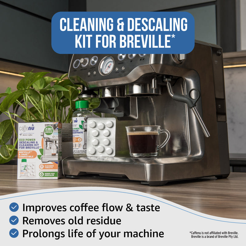 Caffenu Cleaning and Descaling Kit for Breville