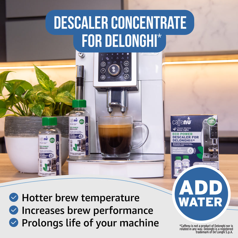 Caffenu Eco Descaler for Delonghi - Value pack (4 Uses)