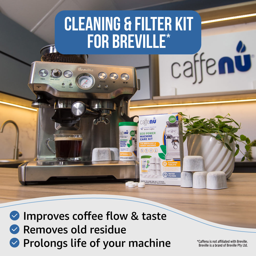 Caffenu Year Eco Care Kit for Breville Espresso Machines